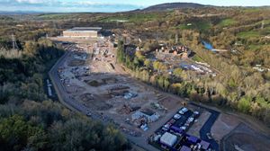 Ironbridge's former power station site is gradually being transformed into the new Benthall Grange development.