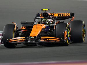 Supporting image for story: Lando Norris sets pace in Abu Dhabi as Charles Leclerc hit with 10-place penalty