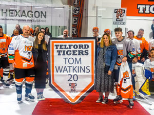 Supporting image for story: Testimonial for Telford Tigers legend Tom Watkins 