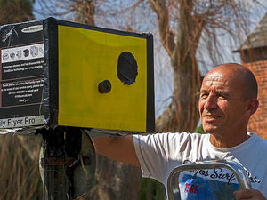 Supporting image for story: Road safety dismay as Shropshire village's fake 'speed camera' box stolen