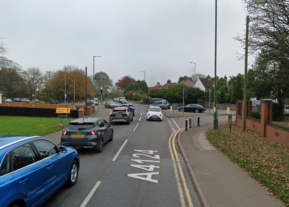 Bus services diverted following crash in Walsall