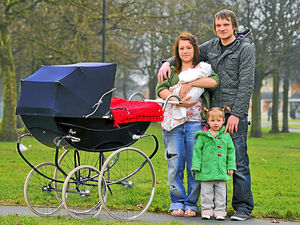 Supporting image for story: Fifties pram stands test of time for Walsall couple