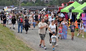 Thousands of people attended the event.