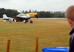 P51 Mustang at Cosford in 2011
