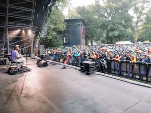 Supporting image for story: Music lovers rally for end-of-season festival despite heavy rain