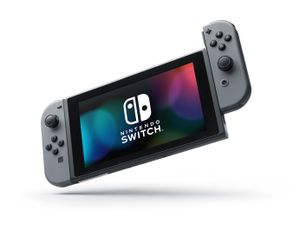 A Nintendo Switch device