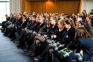 Teenagers from various schools attended