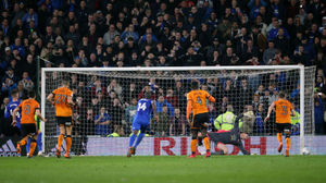 Ruddy saves from Gary Madine