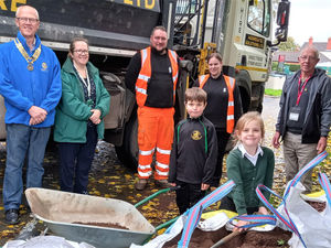 Supporting image for story: Rotary gift of planters helps Telford children learn by growing