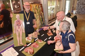Gill and Barry Hodgson take a look at some of the displays