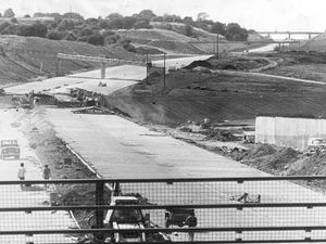 Supporting image for story: 'Is the weather forecast becoming a forecast of fear?' - your letters, plus a look back at M54 construction in 1975