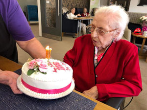 Violet Perkins is 103
