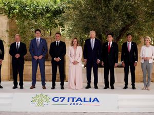 Supporting image for story: G7 summit opens with deal to use frozen Russian assets for Ukraine