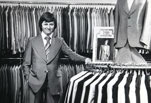 Kipper tie anyone? Ken during his snazzy dressed salesmen years