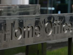 Home Office sign outside building