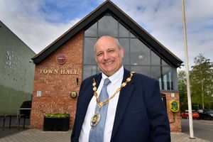 New Market Drayton, Councillor Tim Manton.