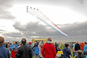 Supporting image for story: Cosford Air Show displays will not go over M54 - and landowners warned against unauthorised viewing areas