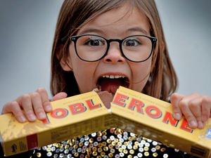 Supporting image for story: Little Ivy gives up the sweet stuff for charity