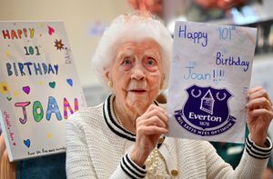 Joan Harrison has just had her 101st birthday