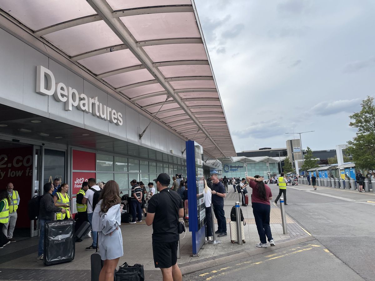 Birmingham Airport flights grounded until 8pm after emergency landing
