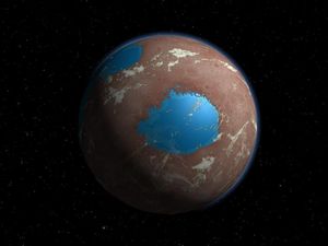 Supporting image for story: Mars may have formed slower than thought, scientists say