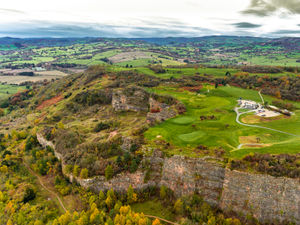 Supporting image for story: Air ambulance called as man rescued from Llanymynech Rocks