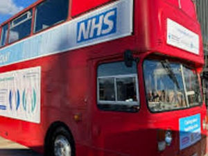 Supporting image for story: Cancer Awareness Bus goes on tour of Shropshire - first stop Donnington