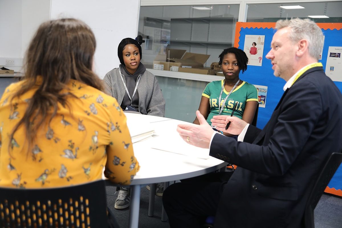 Headteachers visit college on factfinding mission