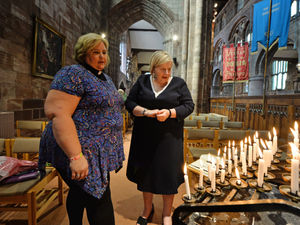 Supporting image for story: Shropshire maternity scandal families show solidarity at poignant memorial