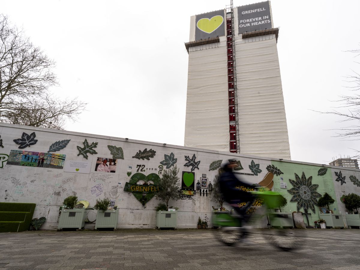 Grenfell community gathers for final anniversary before tower demolition begins