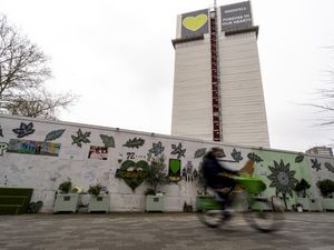 Supporting image for story: Grenfell community gathers for final anniversary before tower demolition begins