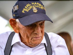 Supporting image for story: US Navy medic who survived Japan’s attack on Pearl Harbour dies at 103