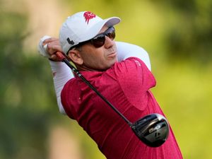 Supporting image for story: Sergio Garcia beaming after shooting rare bogey-free round at US Open