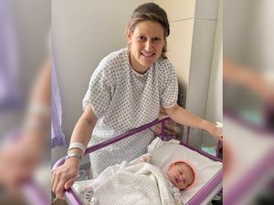 Supporting image for story: Stafford MP Theo Clarke gives birth to baby girl