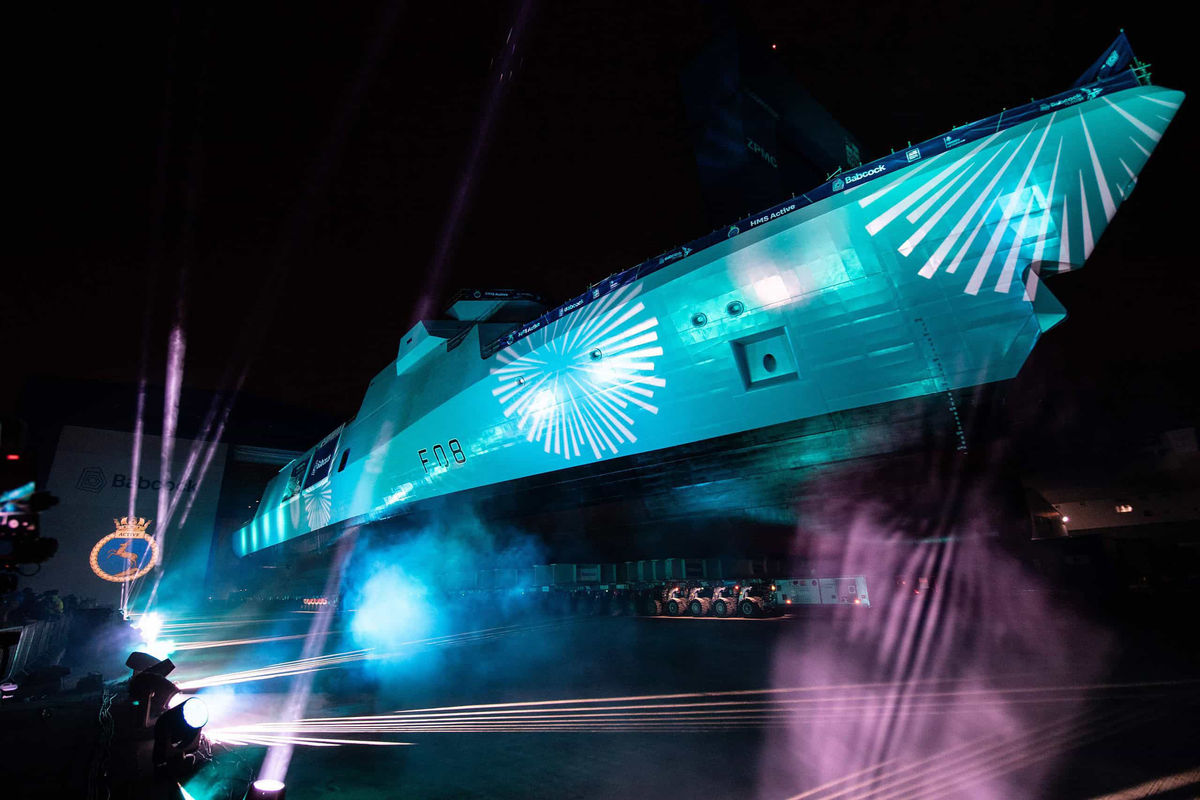 Watch: Moment of history for city as photos show new warship representing Wolverhampton on global stage enjoy grand unveiling