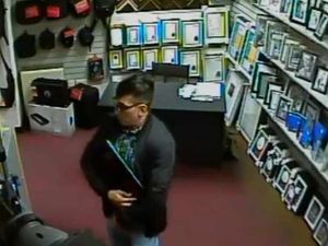 Supporting image for story: Caught on CCTV: Stafford photo shop theft posted online