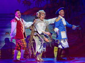 Aaron James as Idle Jack, Ian Adams as Sarah the Cook and Jeffrey Holland as Alderman Fitzwarren
