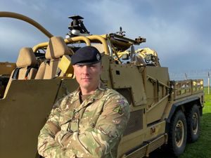 Supporting image for story: Shrewsbury soldier honoured for heroic actions to save two comrades under fire