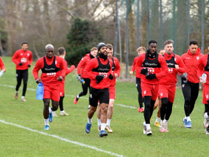 Supporting image for story: Gallery: Kidderminster make final preparations for West Ham FA Cup tie