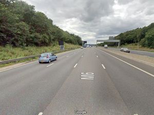 Supporting image for story: Man left with 'potentially serious' injuries after M6 crash involving two lorries and van