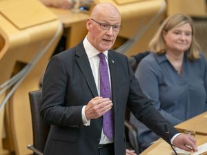 John Swinney at Holyrood