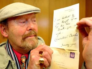 Supporting image for story: Rare letter from wife of Sir Winston Churchill to Wolverhampton family sent days before he died surfaces