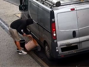 Supporting image for story: CCTV helps trace culprit after plaster dumped into roadside drain in Telford
