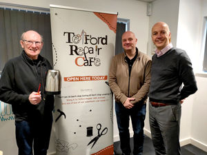 Supporting image for story: £5,000 grant will allow Telford Repair Cafe to expand activities
