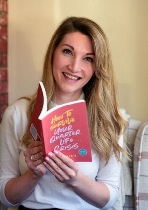 Jodanna Bird, from Leighswood Road, Aldridge, who has written a book 'How To Survive Your Quarter Life Crisis'