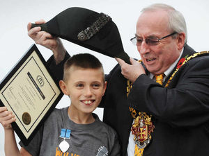 Supporting image for story: Fundraiser Louis wins British Citizen Youth Award aged just 10