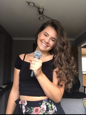 Lauren Hughes is preparing to perform at the Shropshire Virtual Show