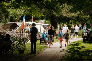 Ironbridge WWII Weekend at Dale End Park in Coalbrookdale