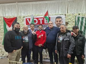 Supporting image for story: Rally for independent pro-Palestine Mayoral candidate attracts over 600 in Dudley