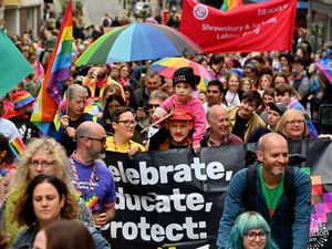 Supporting image for story: Watch: Shrewsbury Pride organisers launch celebration preparations at The Dingle in the Quarry